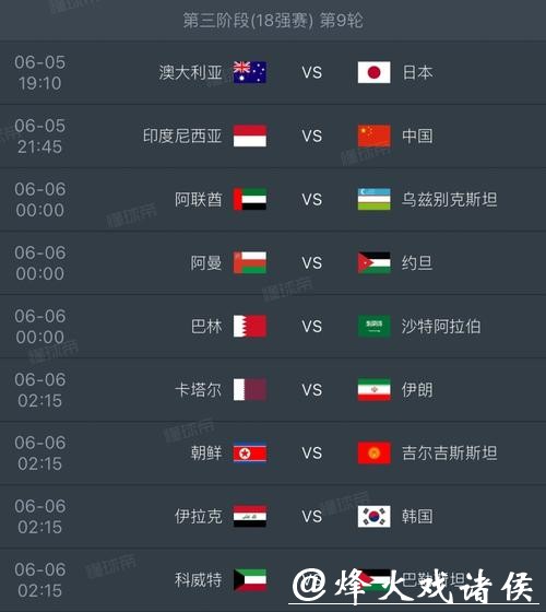 2026世界杯完整赛程查询指南